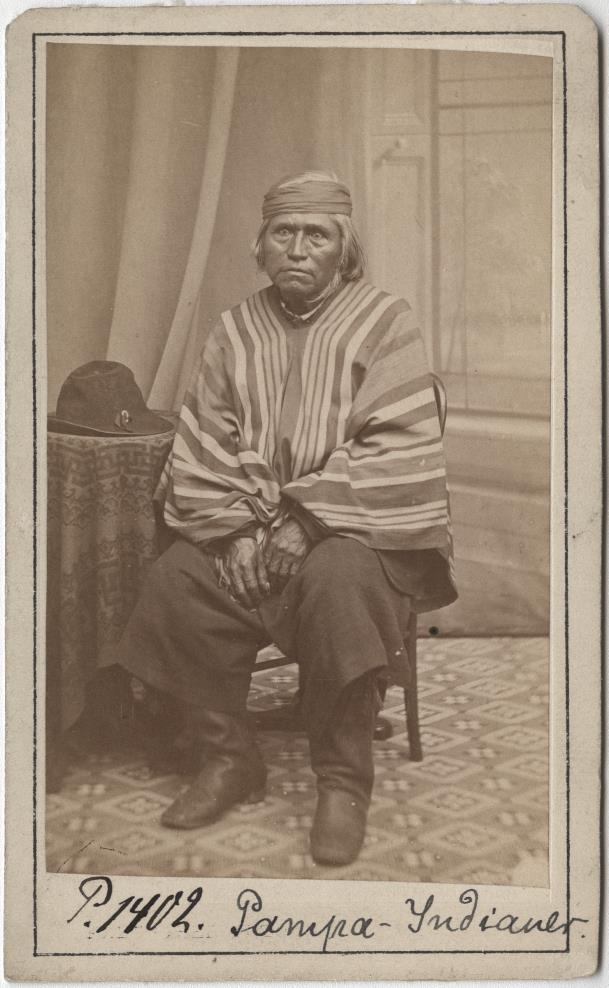 Indianer aus der argentinischen Pampa