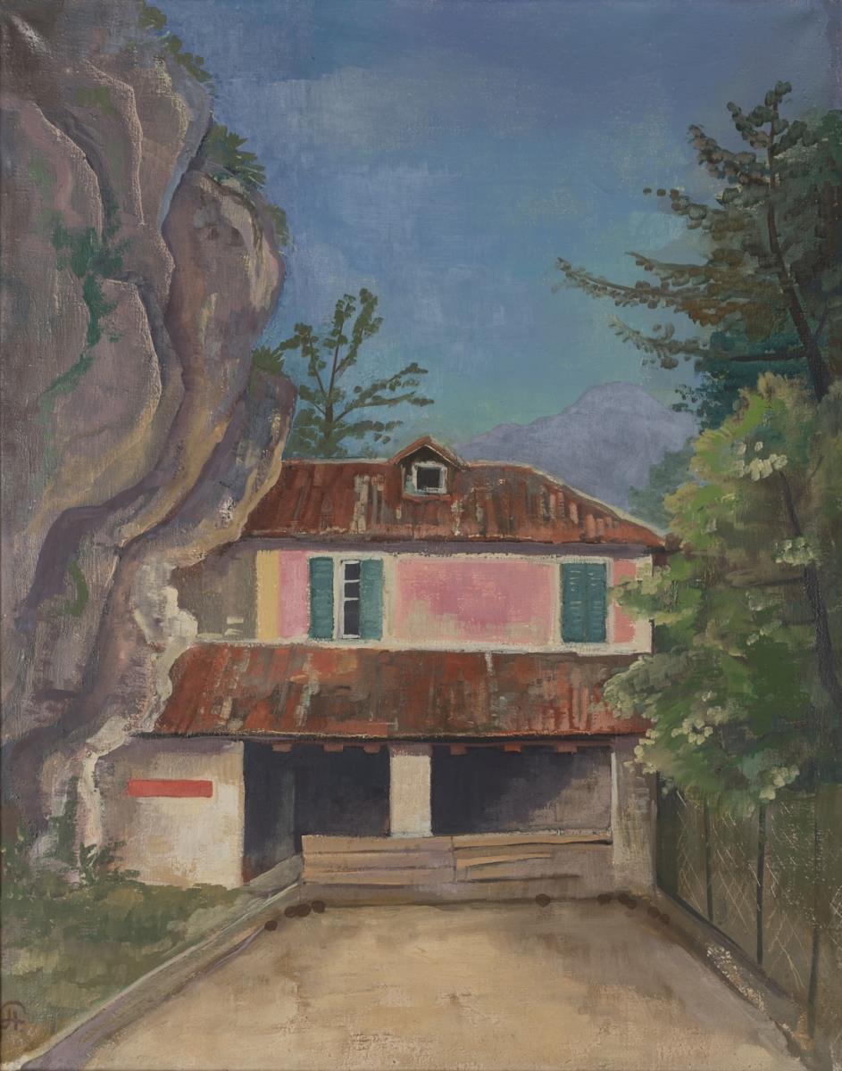 Die Bocciabahn (Tessin)