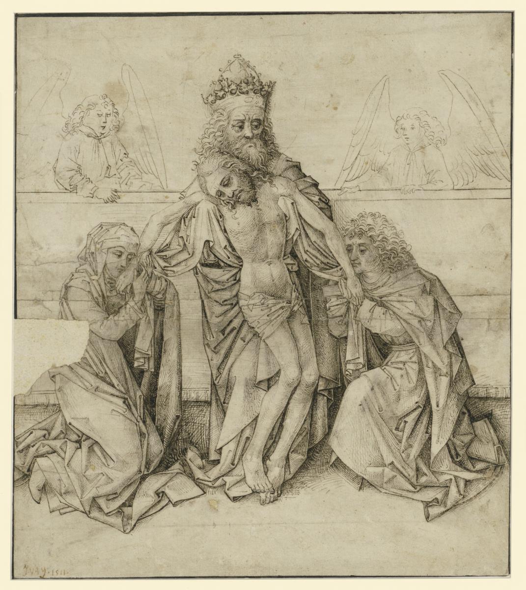 Not Gottes mit Maria und Johannes