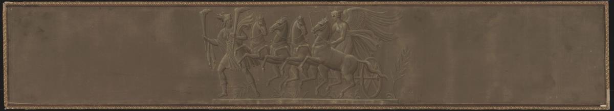 Entwurf zu einer Quadriga mit Siegesgöttin