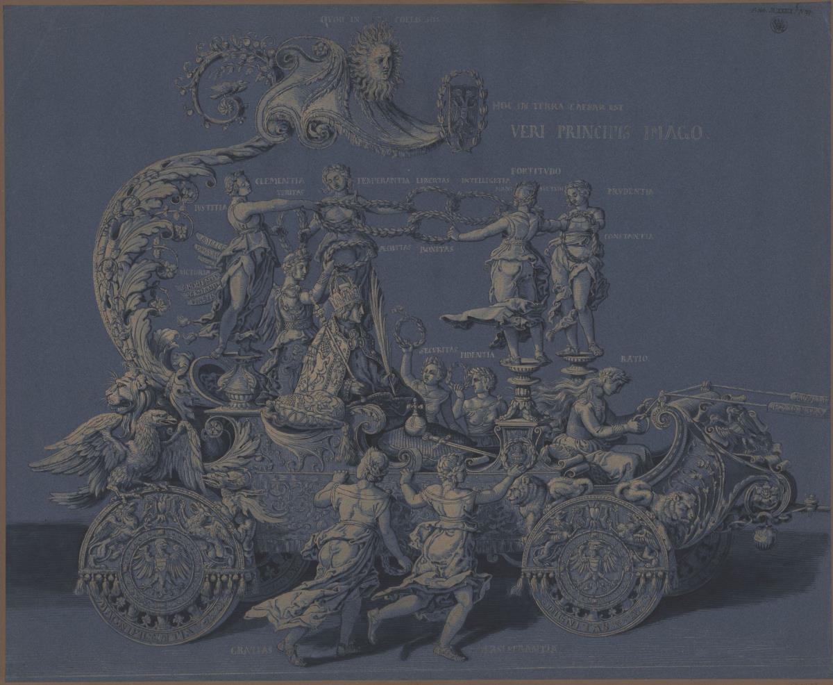 Der Wagen aus dem Triumphzug Kaiser Maximilians