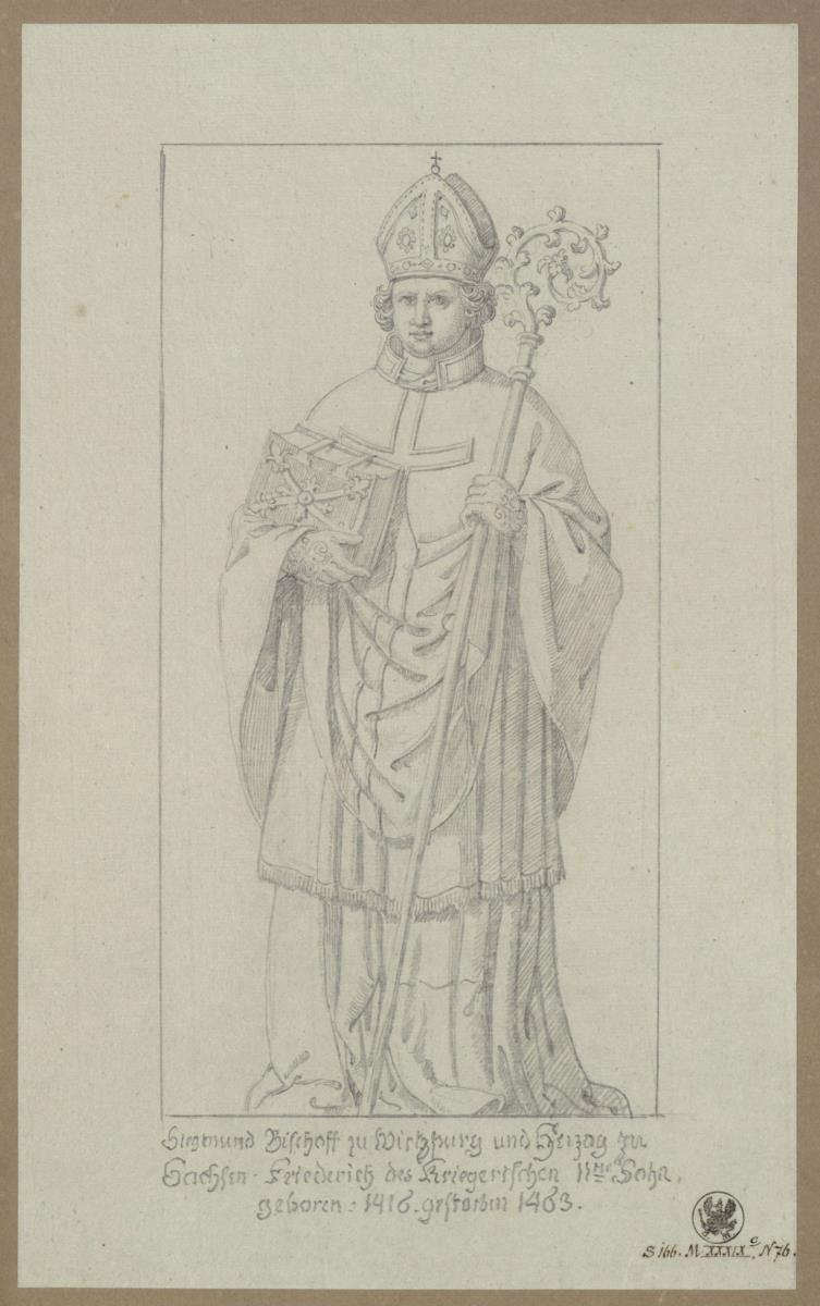 Sigismund, Bischof von Würzburg und Herzog zu Sachsen