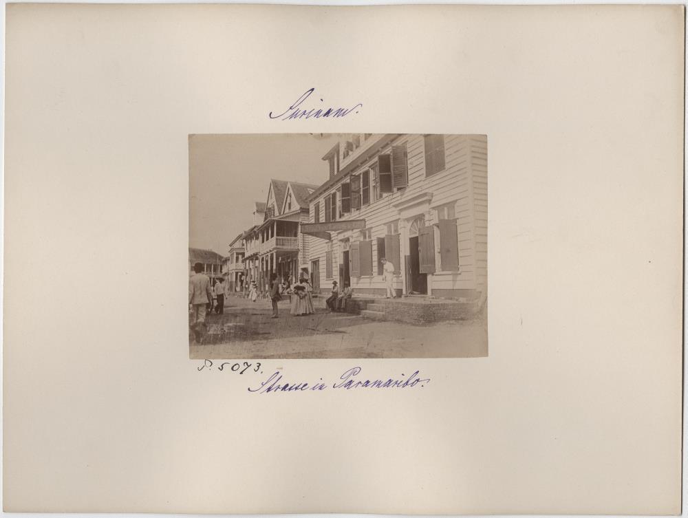 Straße in Paramaribo