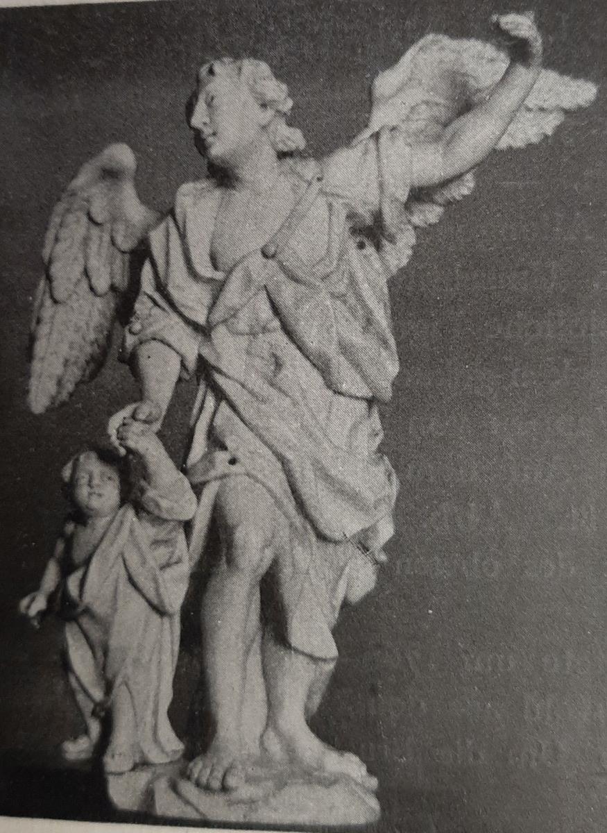 Tobias von einem Engel geführt