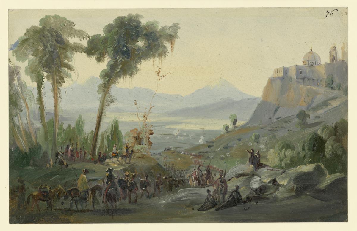 Blick auf das Tal von Mexiko