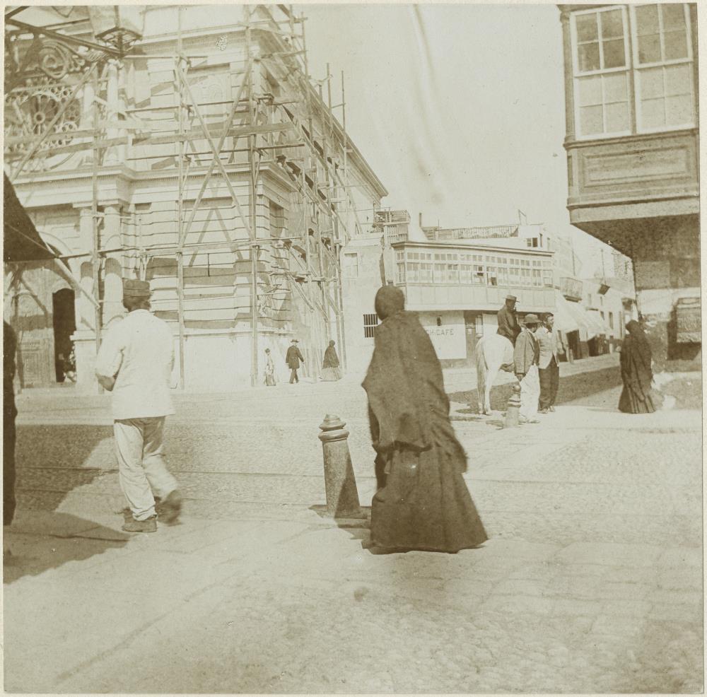 Ansicht von Lima - Straßenszene