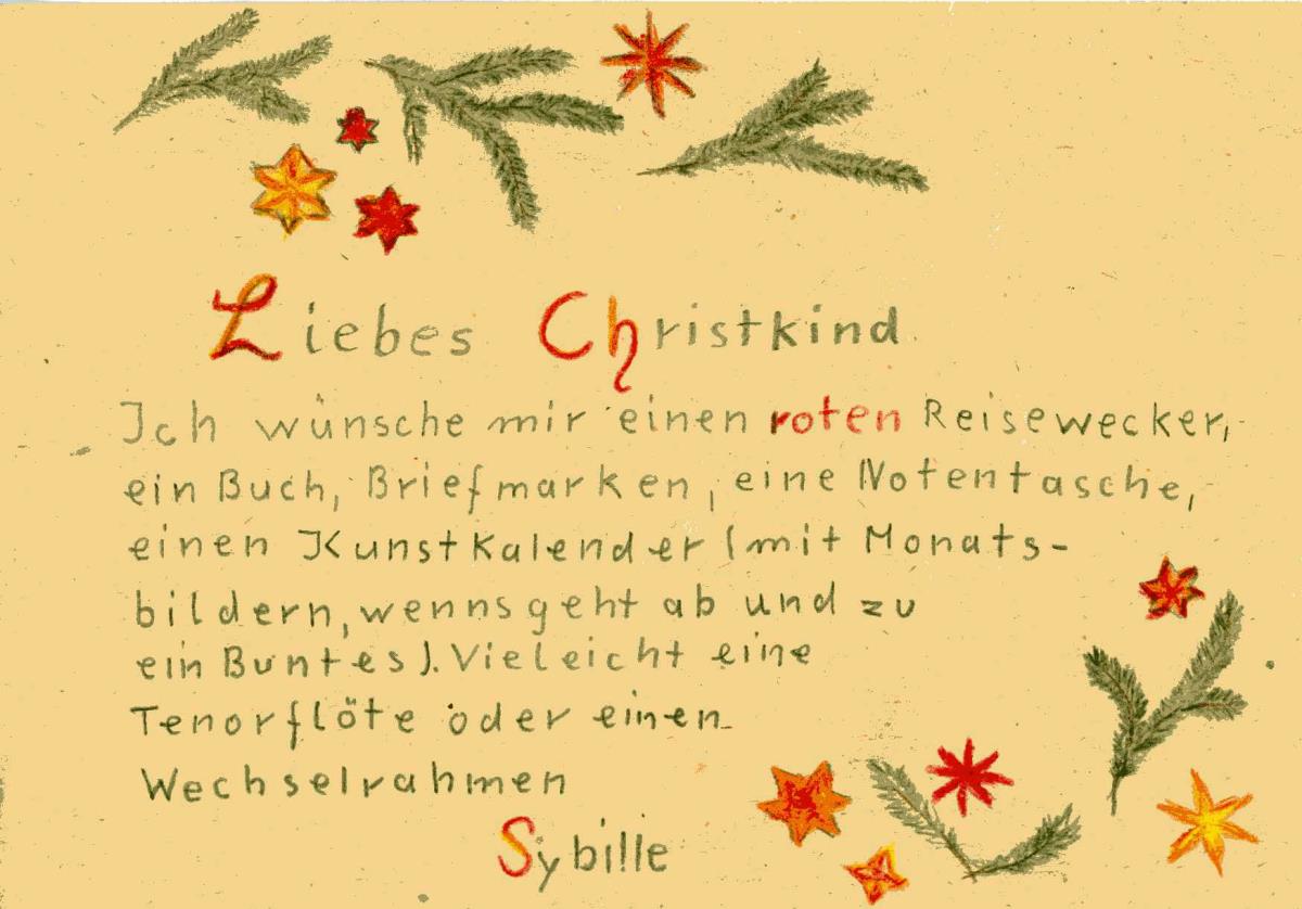 Liebes Christkind