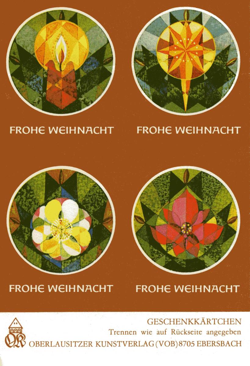 Frohe Weihnacht.