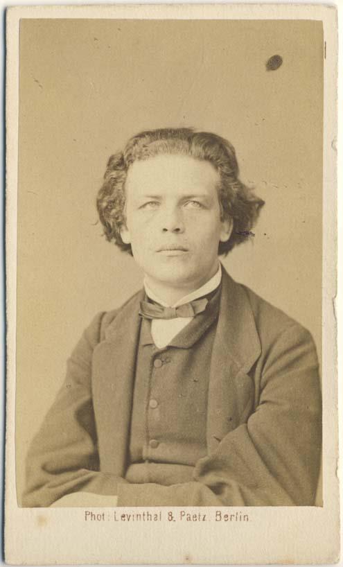 Porträt des Anton Grigorjewitsch Rubinstein