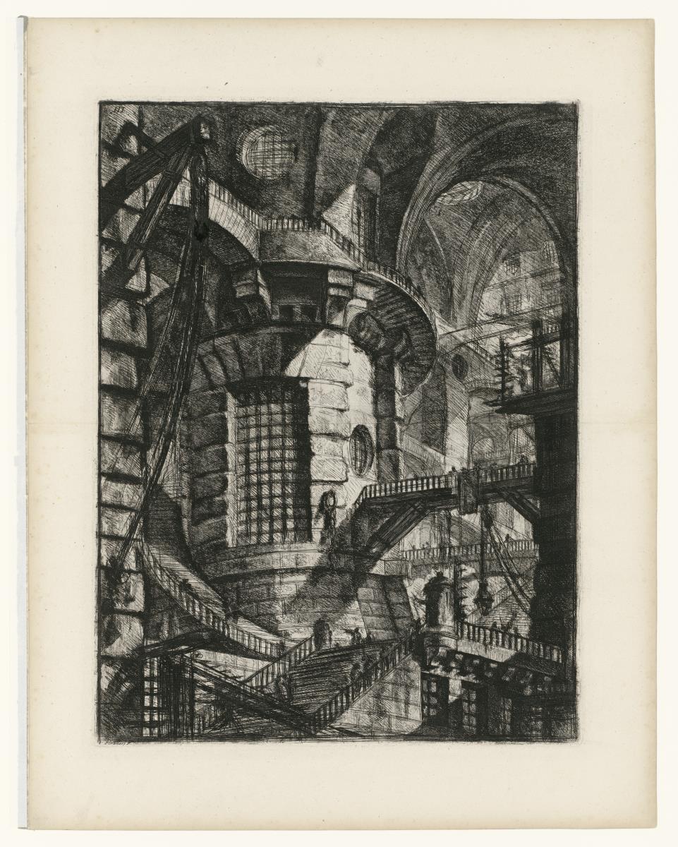 Carceri d´invenzione: Der runde Turm
