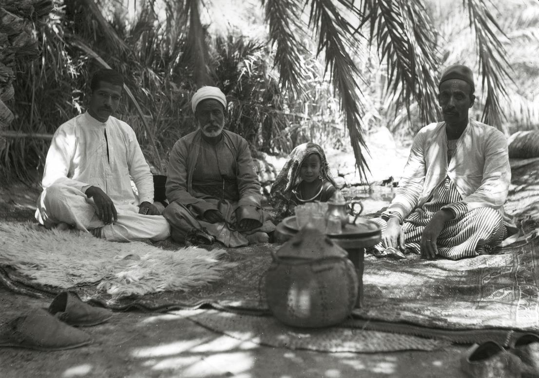 Scheich Muhammad mit Tochter