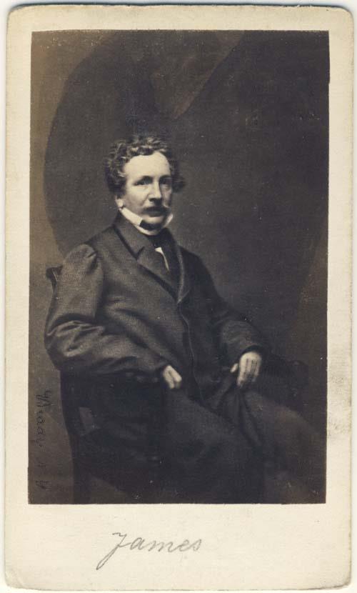 Porträt des George Payne Rainsford James