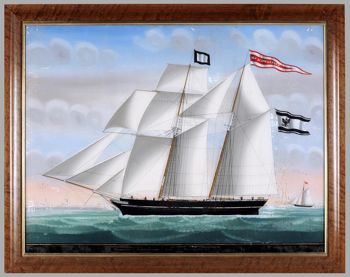 Hildegard v. Schwartzer; Capt. C. Brandenburg 1853