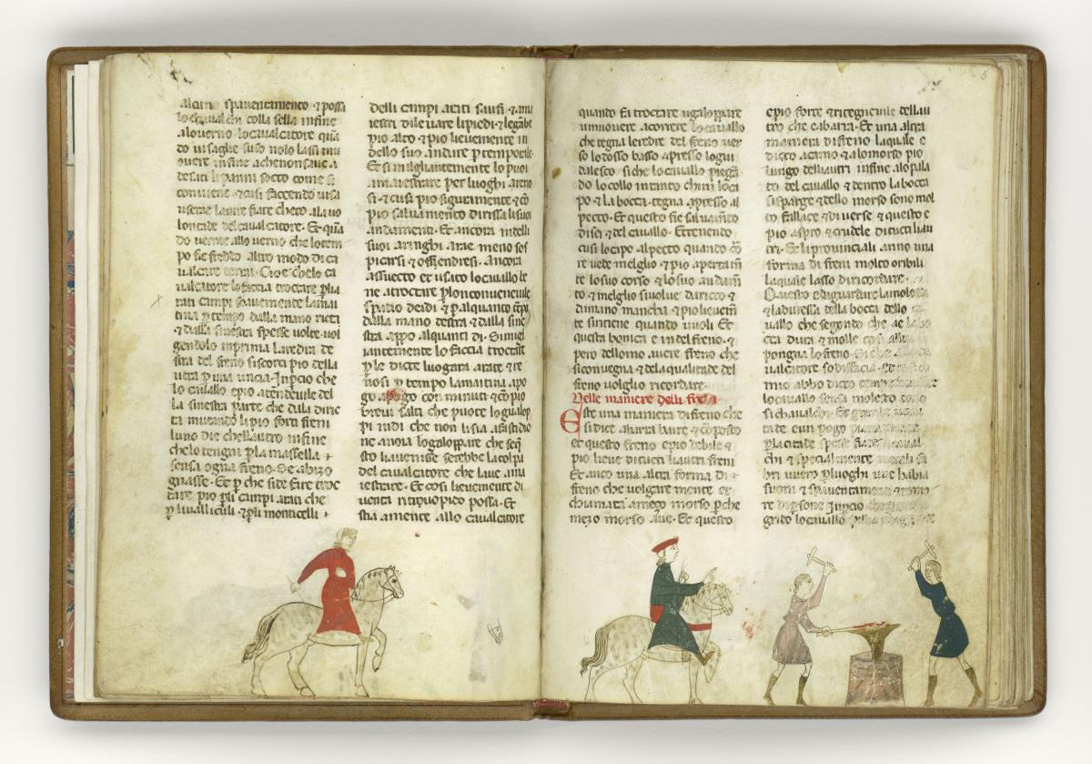 Giordano Rosso, Libro delle Mariscalcie dei cavalli. Bereiten