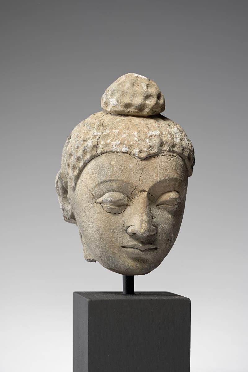 Kopf eines Buddha