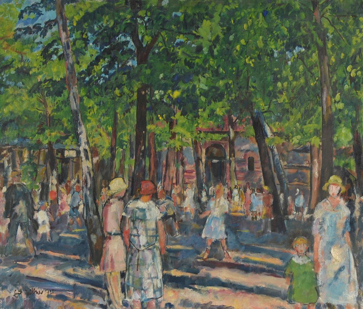 Sonniger Spielplatz