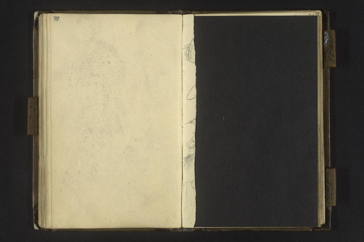 Fragment einer herausgeschnittenen Seite