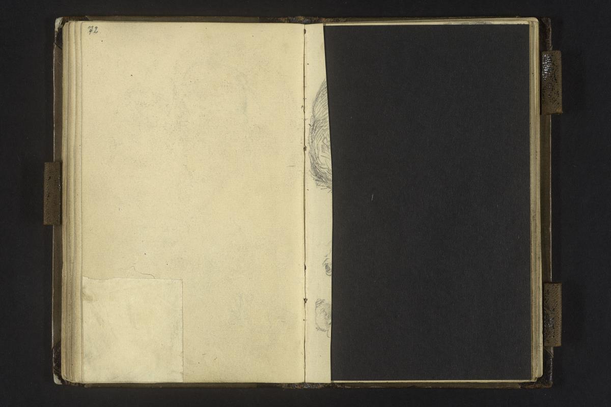 Fragment einer herausgeschnittenen Seite