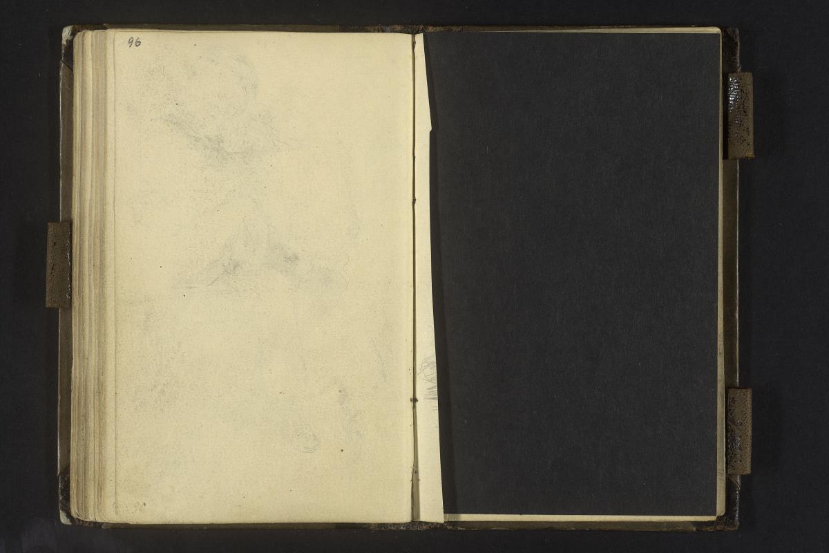 Fragment einer herausgeschnittenen Seite