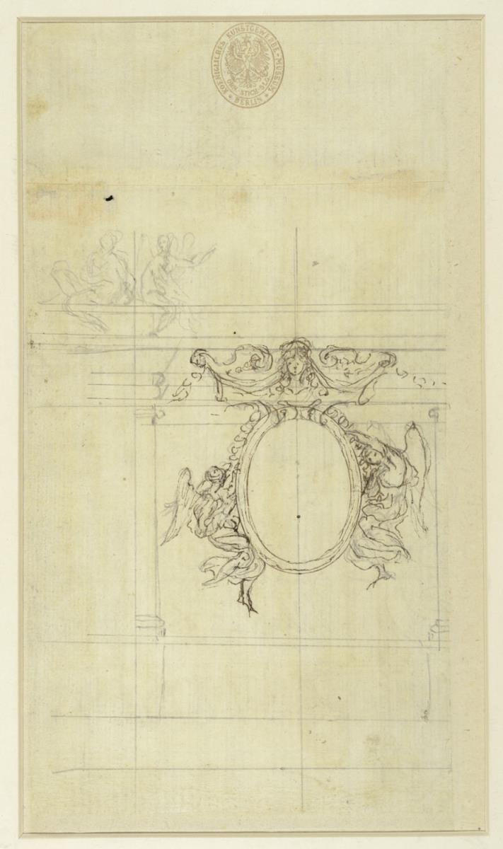 Detailentwurf für Altar