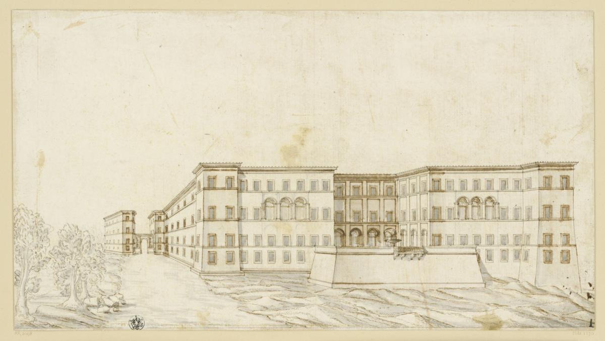 Palazzo Chigi, Ariccia, Ansicht