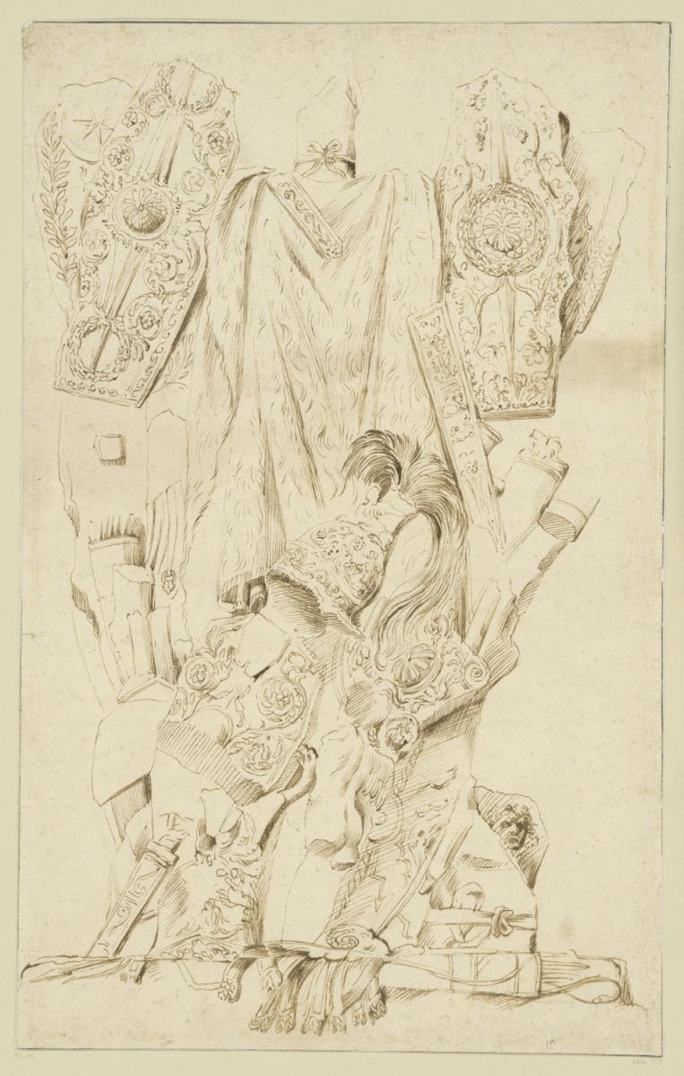 Trophäen des Domitian, Trofei di Mario, Kapitol