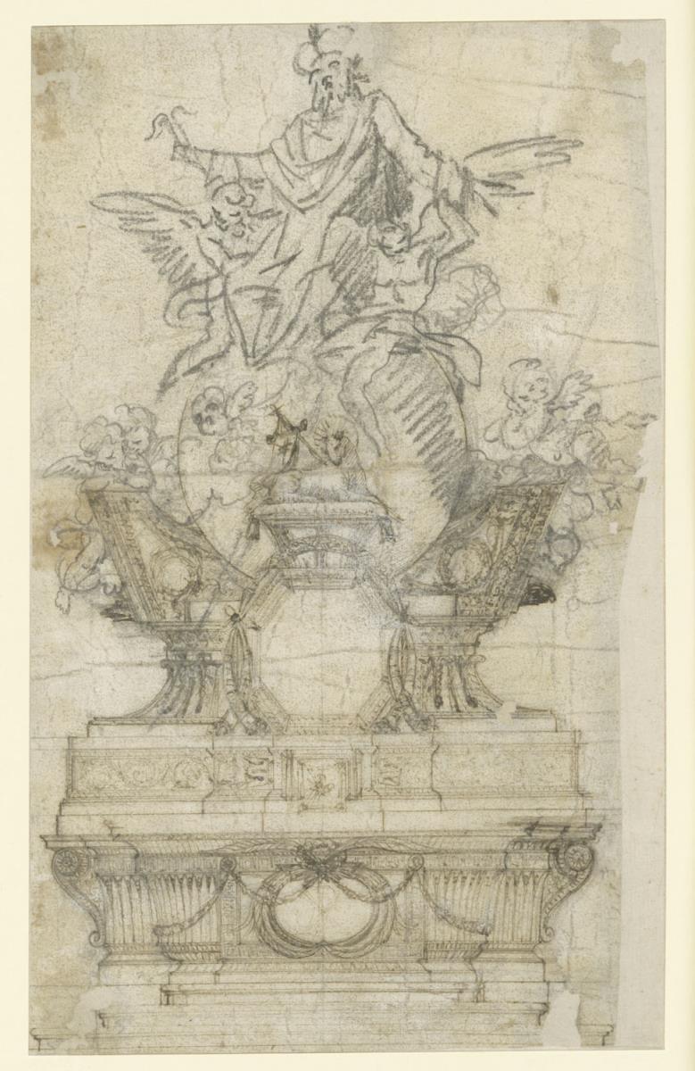 Entwurf für den Hochaltar der Malteserkirche Santa Maria del Priorato