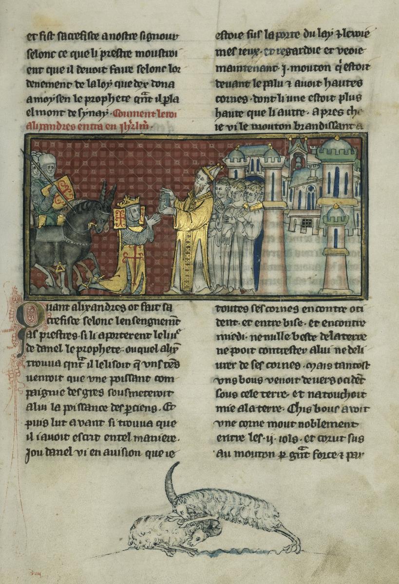 Alexander-Roman. Wie König Alexander in Jerusalem einzog