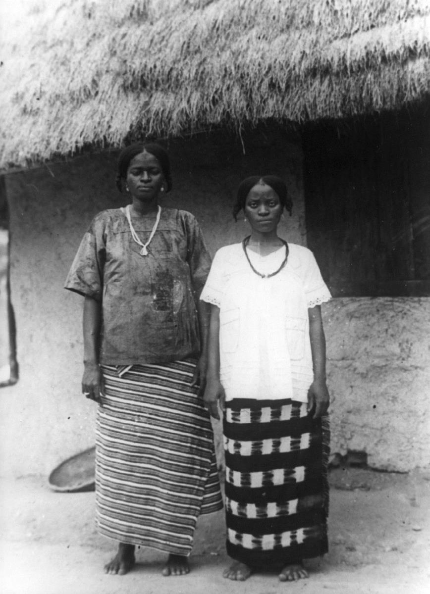 Zwei Gissimädchen aus Kailahun