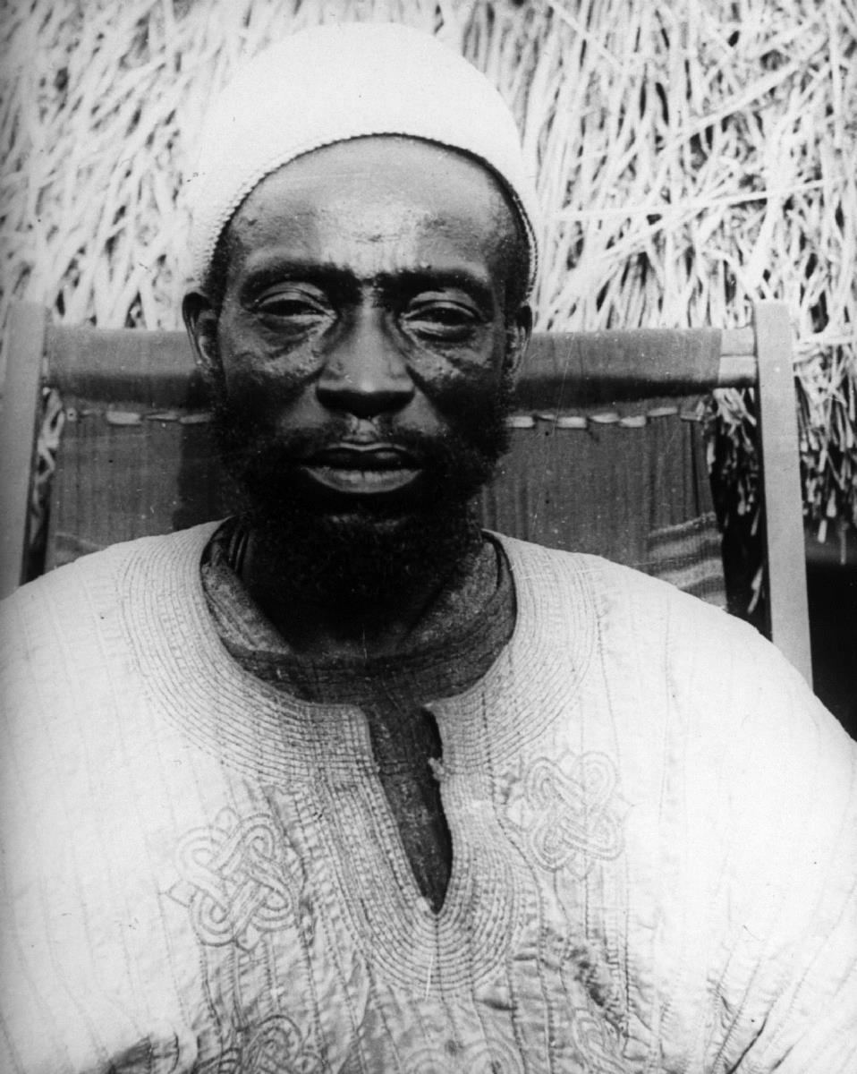 Wute-Häuptling, Mittel-Kamerun