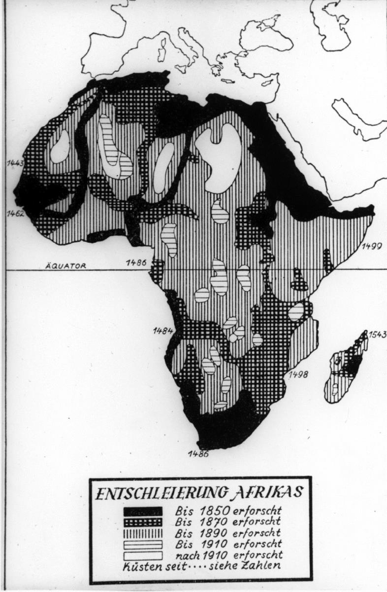 Karte: Entschleierung Afrikas.