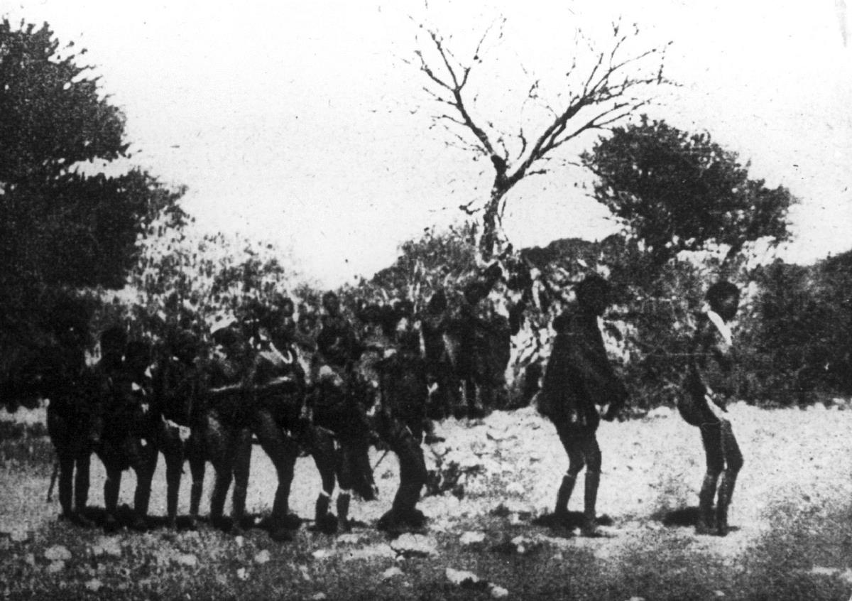 "Elandstanz der Buschmänner" (OT)
