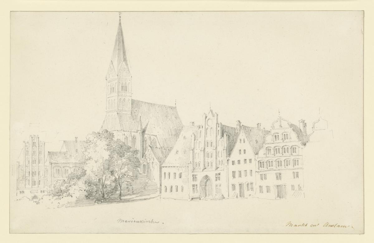 Anklam, Marienkiche, Markt