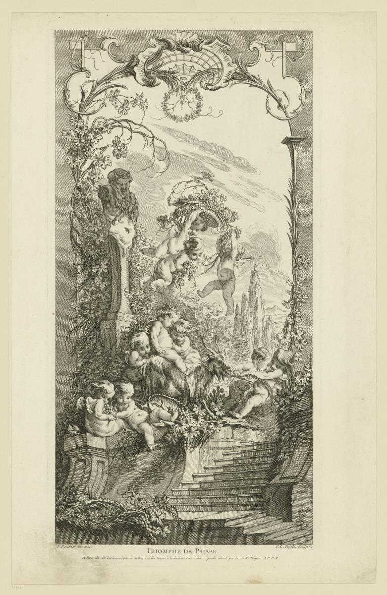 Blatt 2: Triomphe de Priape