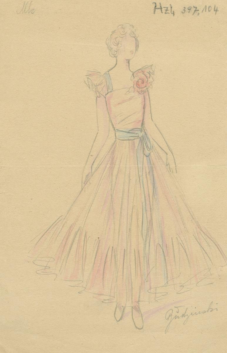 Langes Tanzkleid