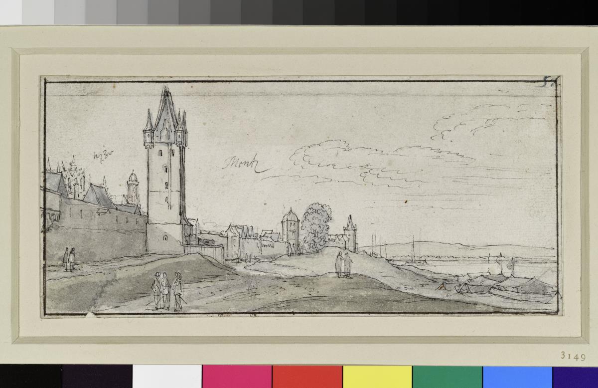 Vor der Stadtmauer von Mainz