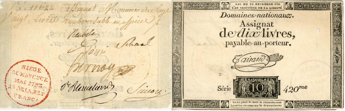 Mainz: 20 Livres 1793