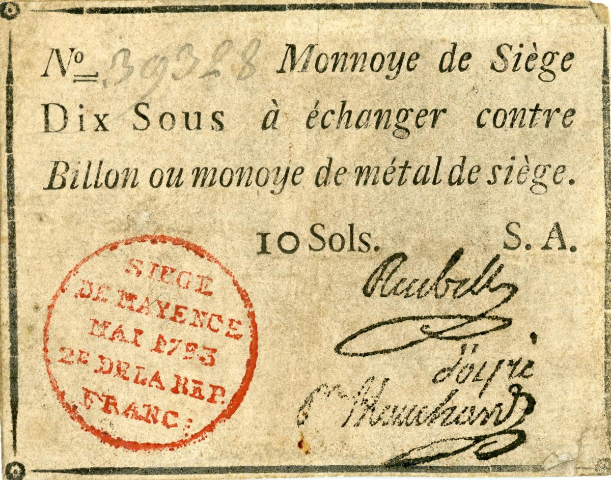 Mainz: 10 Sol 1793