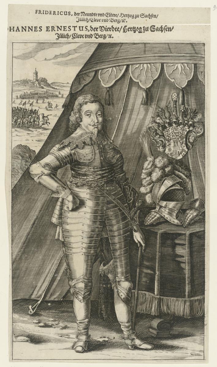 Johann Ernst jun. VI., Herzog zu Sachsen, Cleve, Jülich und Berge