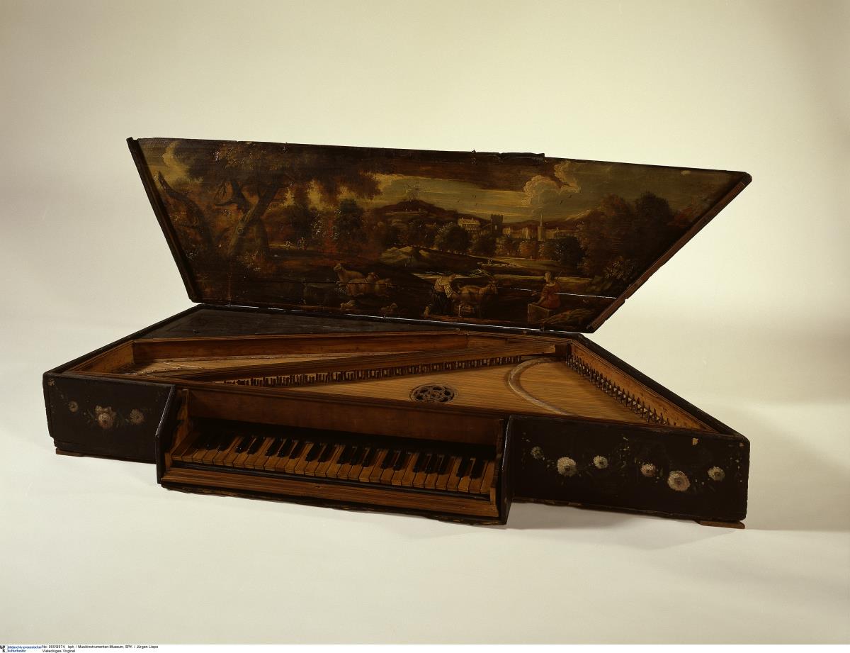 Vieleckiges Virginal