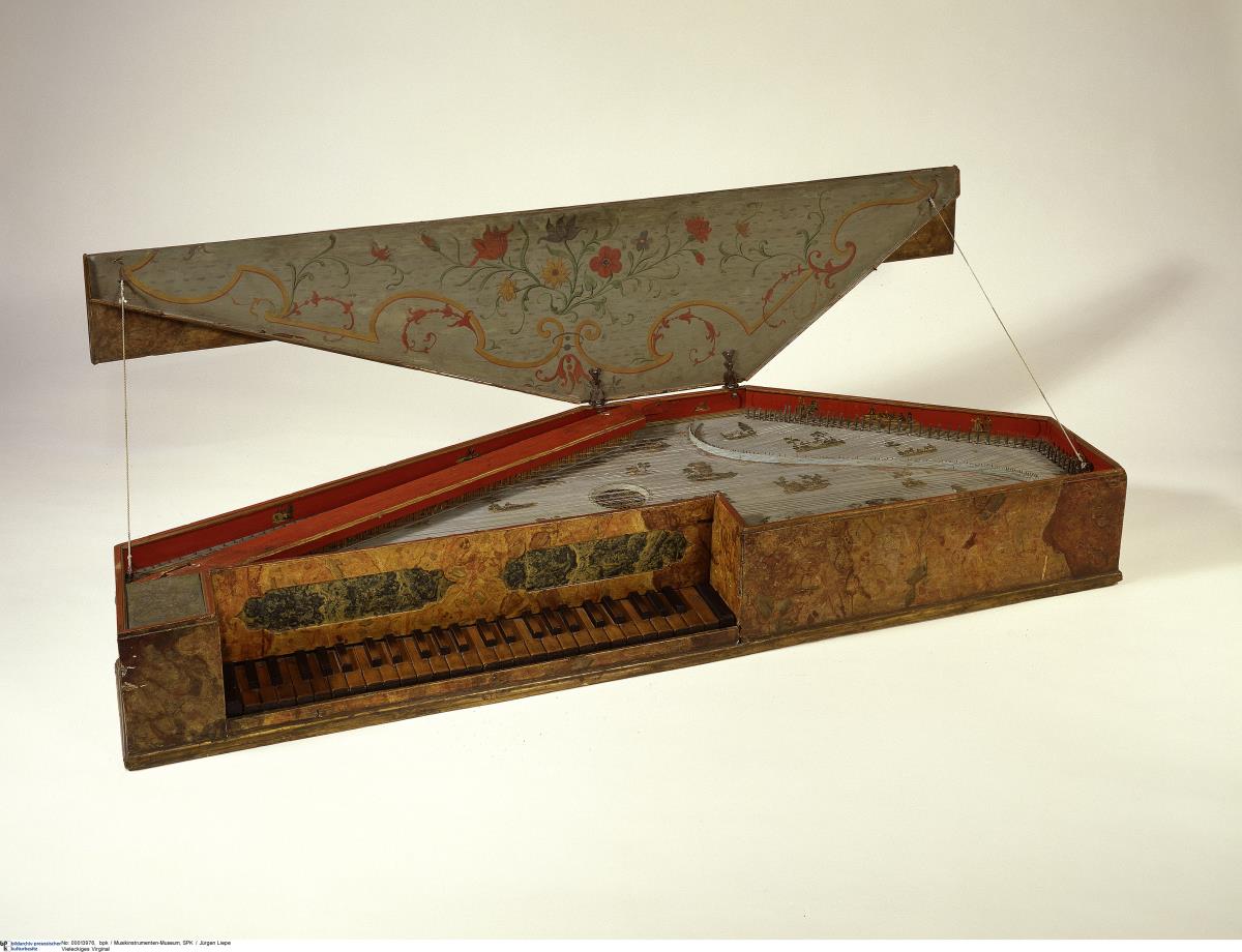 Vieleckiges Virginal