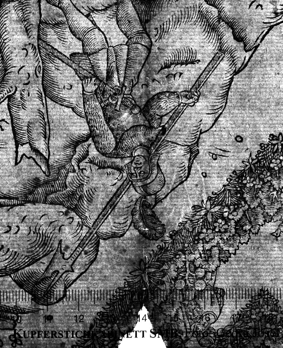 Labyrinthus - das große Liebesgarten-Labyrinth mit Reitern, einem lagernden Hirten und seiner Herde und der badenden Diana mit ihren Nymphen