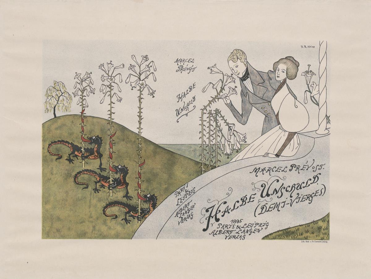 Buchumschlag Marcel Prévost, Halbe Unschuld