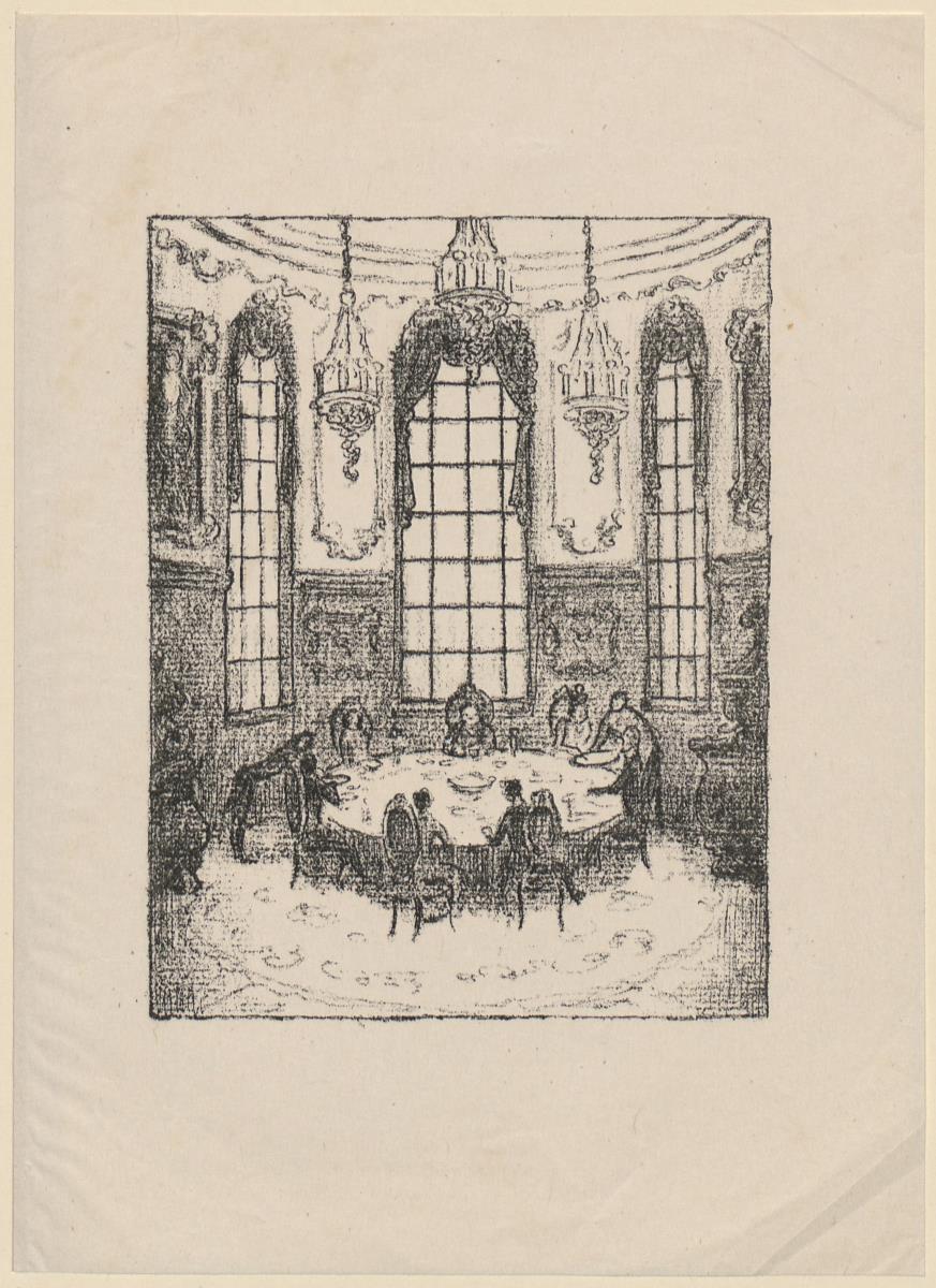 Illustration zu Thomas Mann, Wälsungenblut