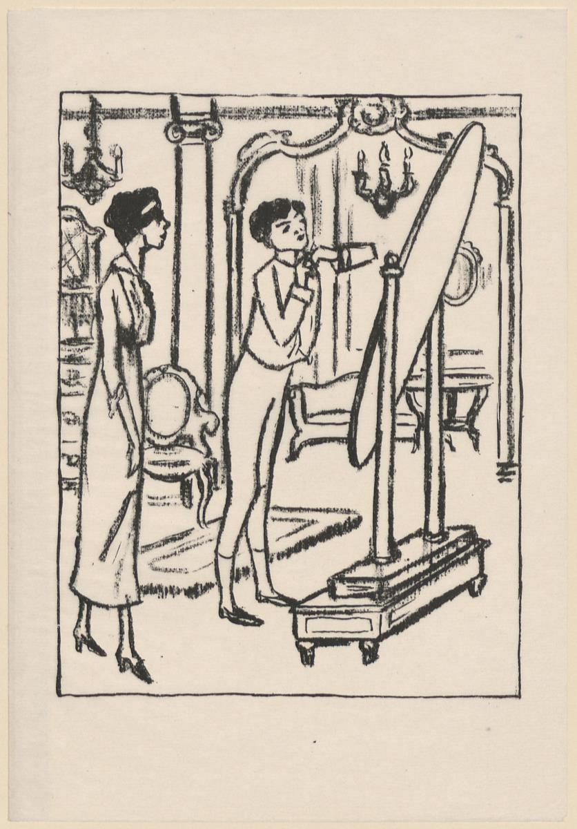 Illustration zu Thomas Mann, Wälsungenblut