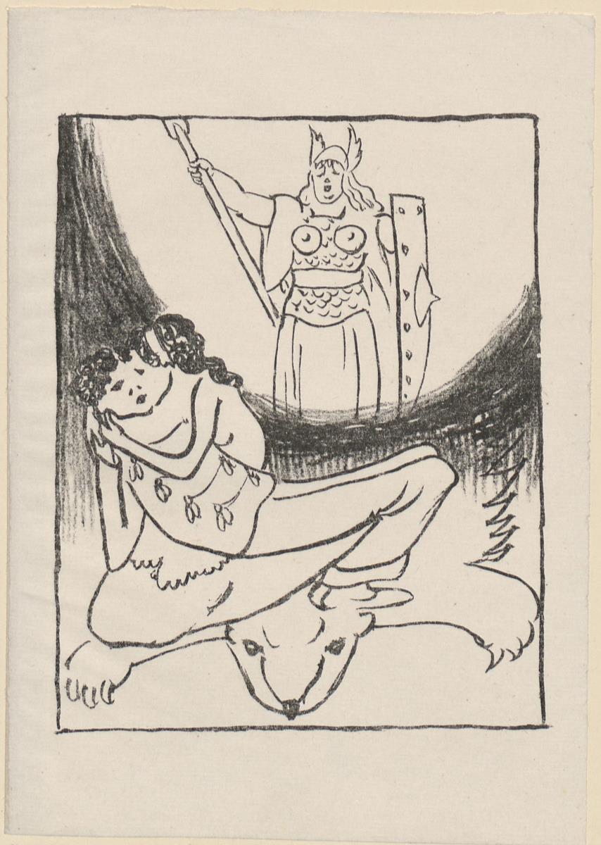 Illustration zu Thomas Mann, Wälsungenblut
