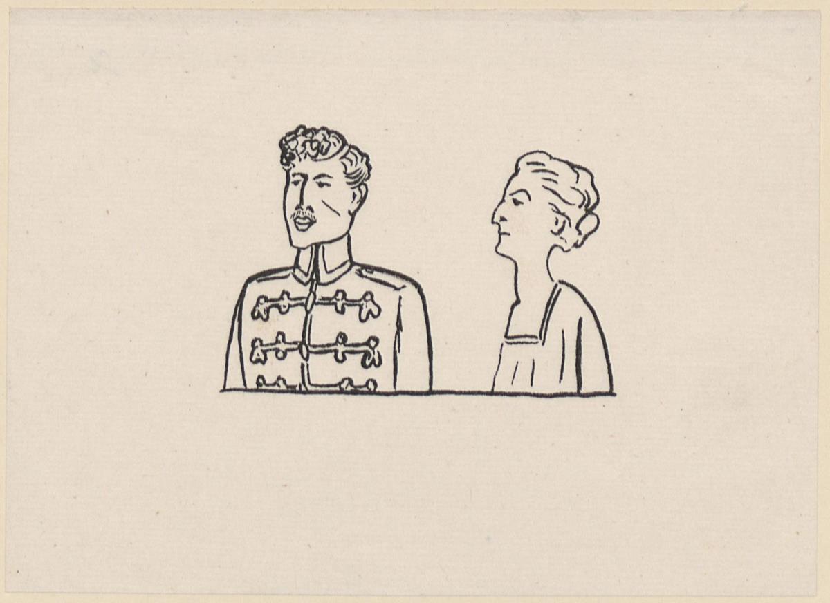 Illustration zu Thomas Mann, Wälsungenblut