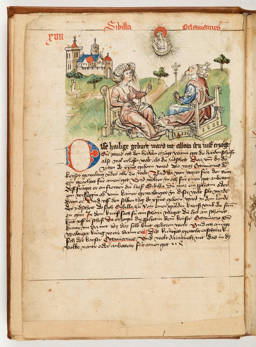 Die Weissagung der Sibylle vor Augustus. in: Speculum humanae Salvationis