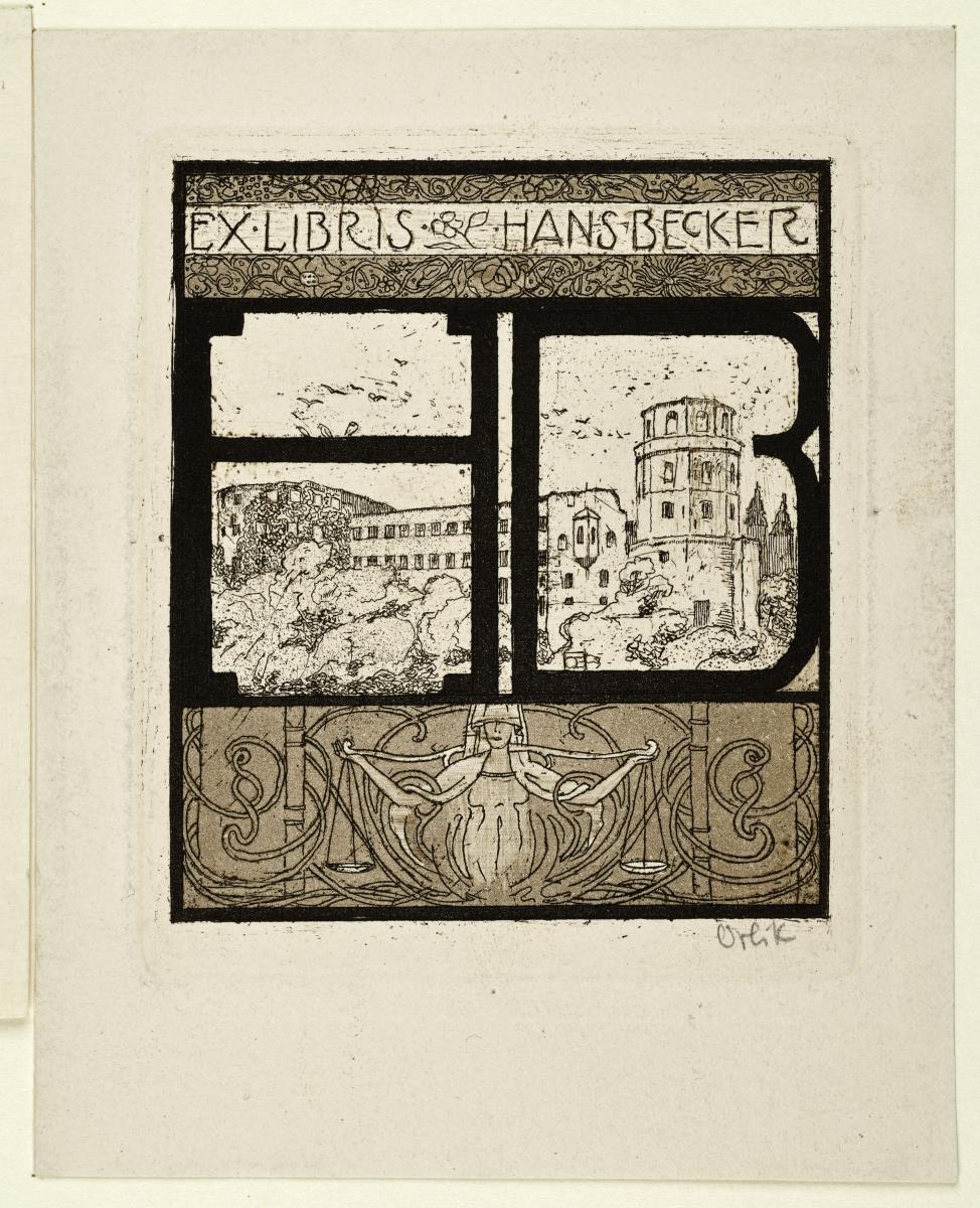 Ex Libris Hans Becker