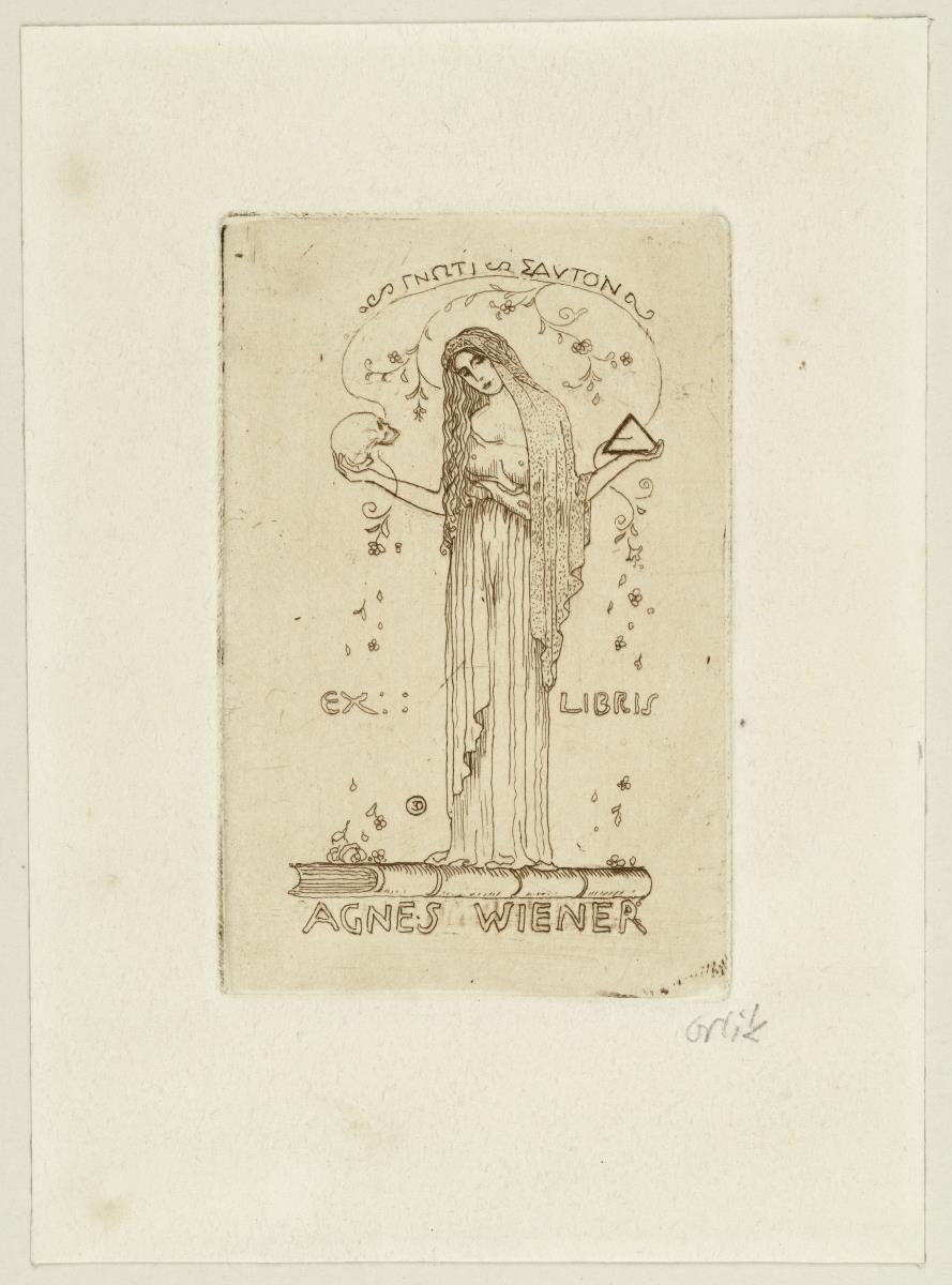 Exlibris Agnes Wiener